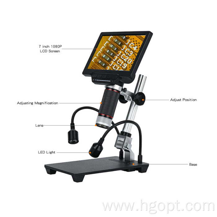 High Quality Digital Video Microscope with Camera